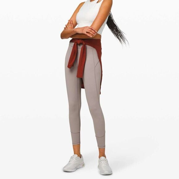 Lululemon In Movement Tight 25" *Everlux
Dark Chrome Sz 4 - Picture 1 of 12